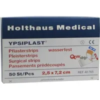 Holthaus Ypsiplast Pflasterstrips wasserfest 2,5 x 7,2 cm 50