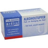 Dr. Junghans Alkoholtupfer 3x6cm steril