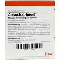 Heel AESCULUS INJ 10 st