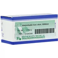 Brinkmann Alkoholtupfer 3x6cm steril