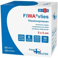 FINK & WALTER GMBH Vlieskompressen steril 6fach