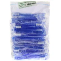 Brinkmann Einmal Zahnbürste blau mit Pasta