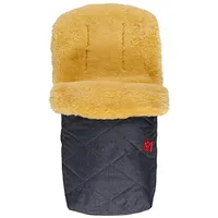 Kaiser Baby Lammfellfußsack Natura Navy Melange