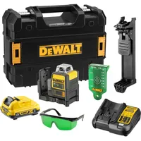 DeWalt Kreuzlinienlaser 2x360° Grün 10,8V Selbstnivellierend