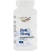 Vita World GmbH Zink 15 mg Kapseln 100 St.