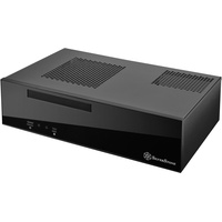 Silverstone SST-ML09B Mini-ITX PC Gehäuse, schwarz