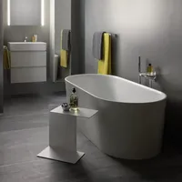 Laufen  Val Badewanne freistehende Ovalbadewanne 75 x 160 cm