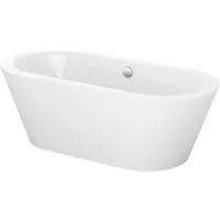 Bette Starlet Oval Silhouette freistehende Badewanne 80 x 175
