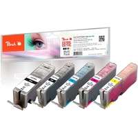 Peach kompatibel zu Canon PGI-570XL schwarz + CLI-571XL CMYK