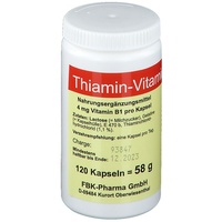 FBK-Pharma Thaiamin-Vitamin B1 Kapseln 120 St.