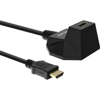 InLine HDMI-HS Verl. m. Standfuß, m. Eth., 4K2K, ST
