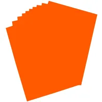 Folia Plakatkarton 48 x 68 cm Bastelpapier 10 Blatt
