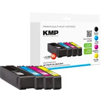 KMP kompatibel zu HP 970XL schwarz + 971XL CMY