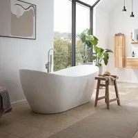 Home Deluxe Ovalo freistehende Badewanne 80 x 170 cm