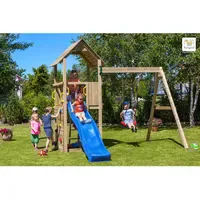 Fungoo Spielturm Carol 2 mit Rutsche blau (03020)