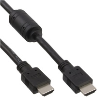 InLine HDMI Kabel, HDMI-High Speed, Stecker / Stecker, schwarz,