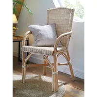 Dekoleidenschaft Polyrattan Sessel 50 x 52 x 97 cm