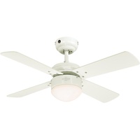 Westinghouse Colosseum 90 cm Deckenventilator weiß mit Licht