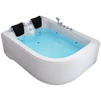 Home Deluxe Blue Ocean XL Whirlpoolbadewanne 120 x 180