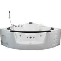 Home Deluxe Laguna L kompakt Whirlpoolbadewanne 140 x 140