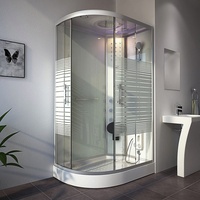 Home Deluxe White Pearl Komplettduschkabine 120 x 80 cm