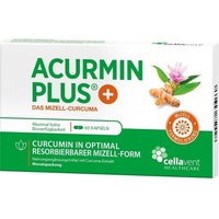 Cellavent Healthcare GmbH Acurmin Plus Das Mizell-Curcuma Kapseln 60