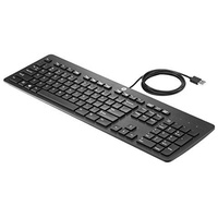 HP USB Slim Business Tastatur UK schwarz N3R87AA#ABB