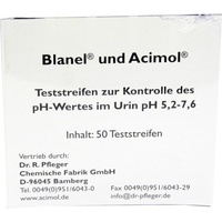 Dr. Pfleger Arzneimittel Teststreifenheft z.Bestimmung d.Urin ph Wertes