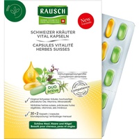 Rausch Schweizer Kräuter Vital Kapseln 60 St.