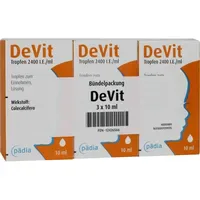 Pädia GmbH Devit Tropfen 2400 I.E./ml 3 x 10