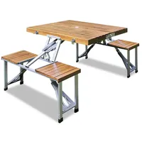 CASARIA Campingset Tisch mit 4 Sitzen (101157)