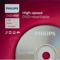 Philips DVD+RW 4,7GB 5er Pack (DW4S4J05F)