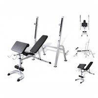 VidaXL Multibank schwarz/grau