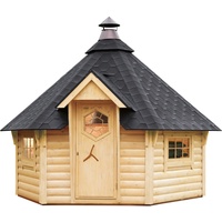 Wolff Finnhaus Grillkota 9 de luxe Schwarz