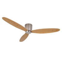 LUCCI AIR Airfusion Radar DC 132 cm Deckenventilator chrom/teak