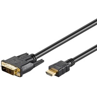 Goobay 51579 Verbindungskabel HDMI-Stecker - DVI-D-Stecker 1,0 m 