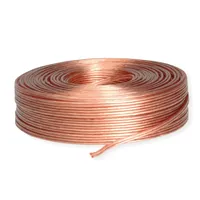 Value Lautsprecherkabel 2x 1,5mm² transparent 100m (15019)