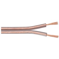 Goobay Lautsprecherkabel 100m Spule 2x 0,75mm² transperant (15018)