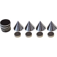 Dynavox Absorber Spikes 4er Set chrom