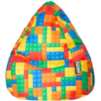 Sitting Point Bricks XL Sitzsack bunt