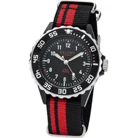 REGENT F-1124 33mm Textil schwarz rot