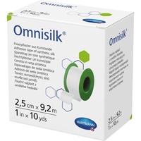 Hartmann Omnisilk Fixierpflaster Kunstseide 2,5 cmx9,2 m