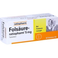 Ratiopharm Folsäure-ratiopharm 5mg