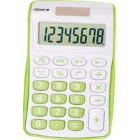 GENIE 120 G Taschenrechner weiß/grün