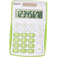 GENIE Taschenrechner 120 G weiß/grün