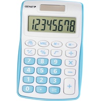 GENIE Taschenrechner 120 B weiß/blau