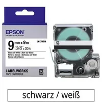 Epson Schriftband LK-3WBN schwarz auf weiß 9mm x 9m