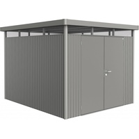 Biohort HighLine H5 2,75 x 3,15 m quarzgrau-metallic Doppeltür