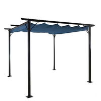 Mendler Pergola Avila 3,00 x 3,00 m inkl. Schiebedach