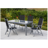 Merxx Amalfi Set 5-tlg. Tisch 180 x 75 cm